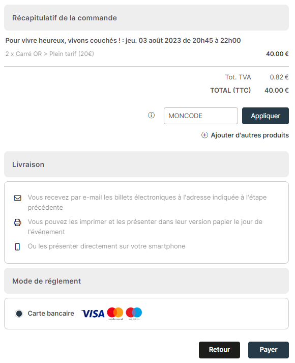 Paiement